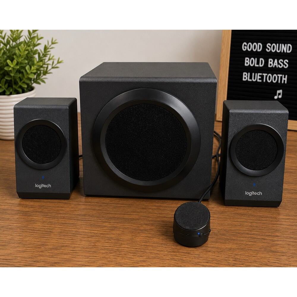 Logitech Z337 Bluetooth 2.1 Speaker System Subwoofer Satellites Tested